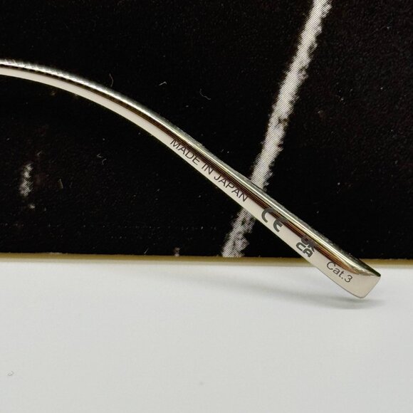 NEW SAINT LAURENT SL605 LUNA 003 SUNGLASSES WOMEN SQUARE SILVER EYEWEAR SL 605 - Picture 9 of 10